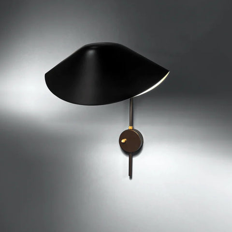 SMALL BED SIDE SCONCE “ANTONY” ROUND CASE